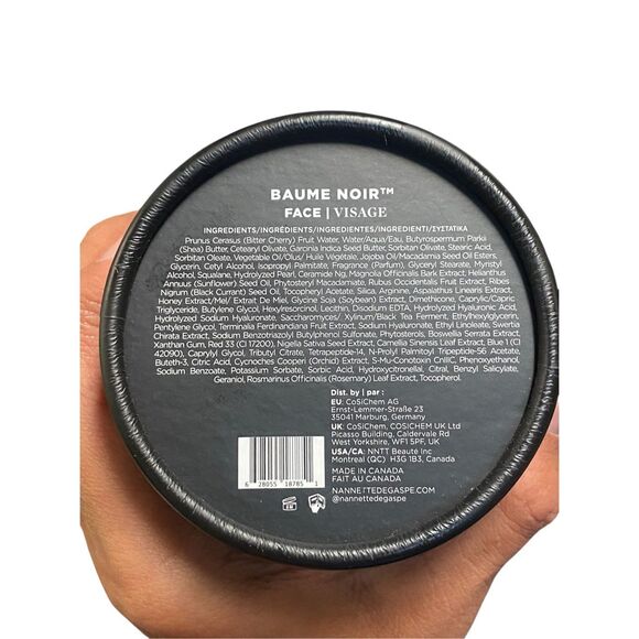 NANNETTE de GASPE Baume Noir Face Full Size NIB - Picture 4 of 4